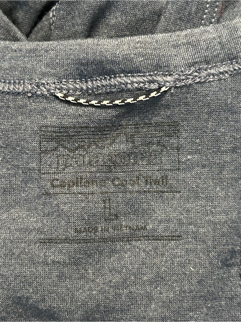 Patagonia Capilene Cool Trail Tank Top Blue- Women's Size Large - Picture 6 of 6